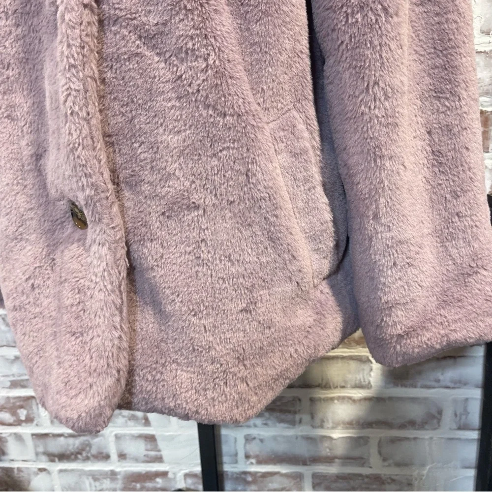 Cuddl Duds Plush Teddy Jacket Womens medium